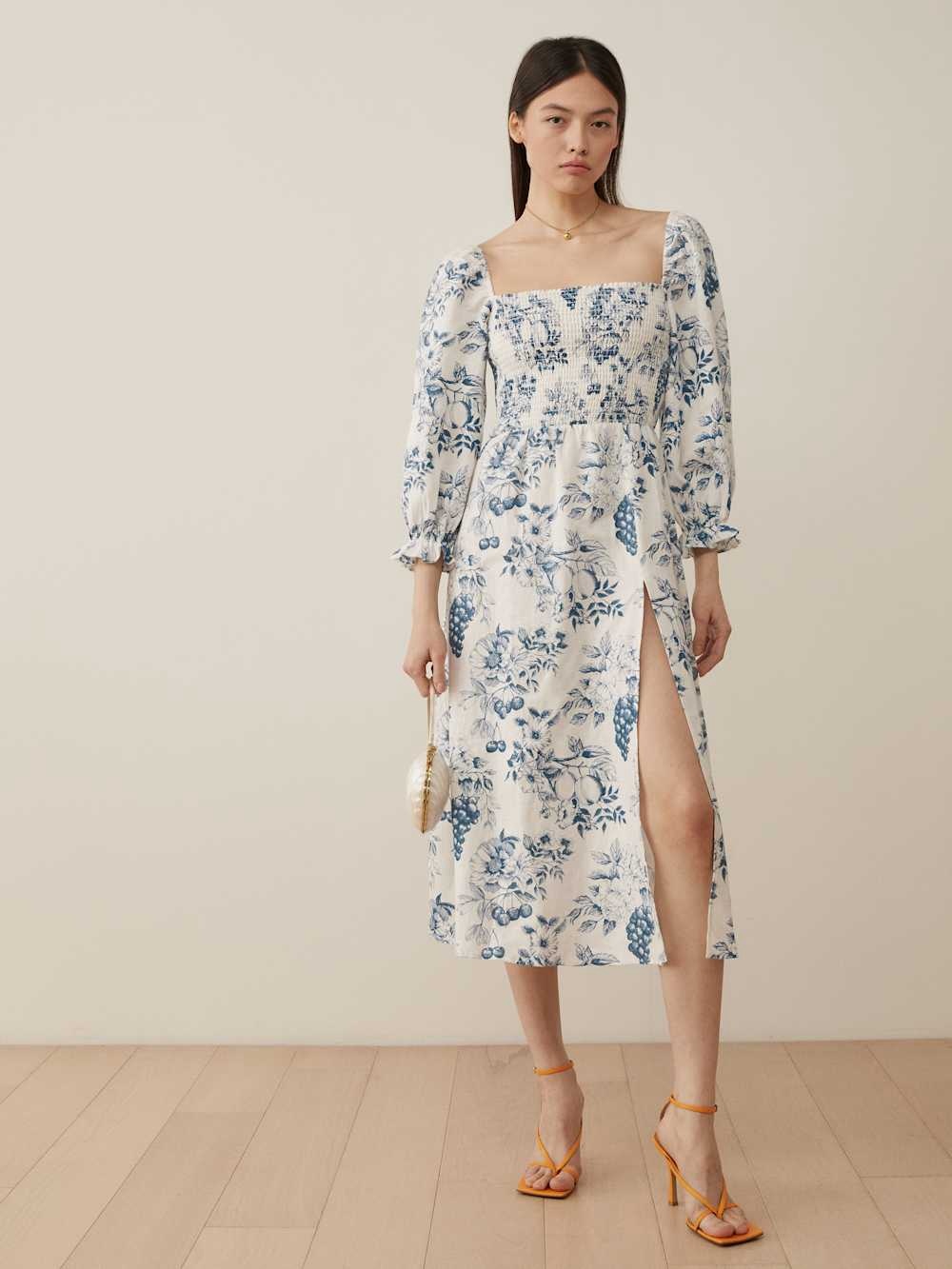 Reformation Petites Gitane Linen Dress